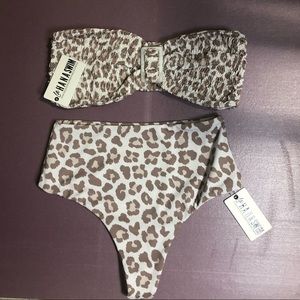 La Hana Swim set XL in leopard